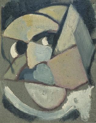 Theo van Doesburg Abstract portrait. France oil painting art